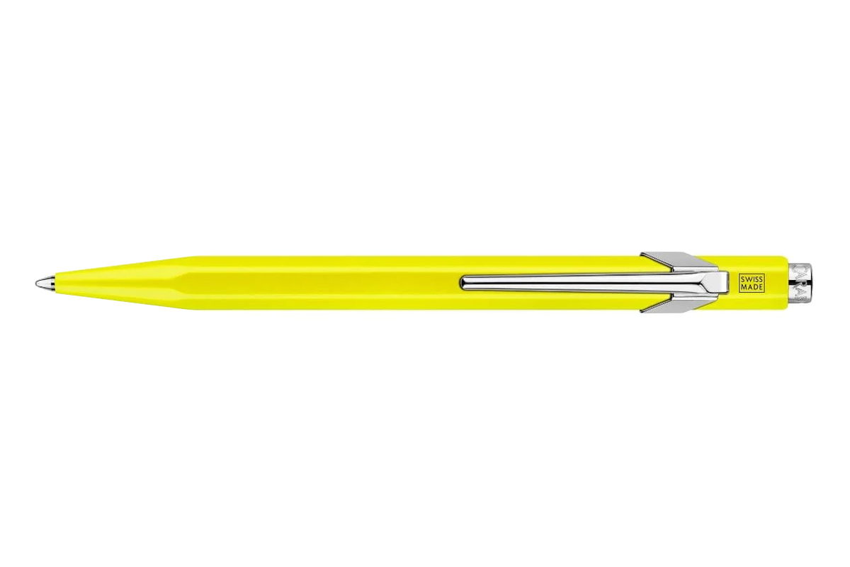 Caran d'Ache 849 Fluo Yellow Balpen